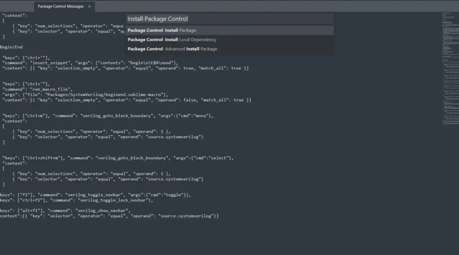 verilog syntax sublime text